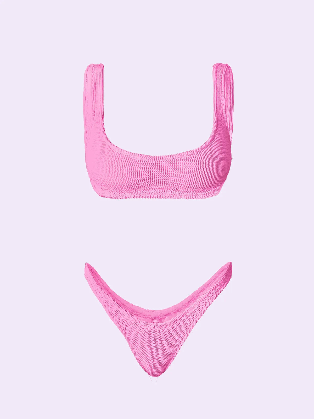 Women's Bikinis F**K Crazy Top with Slip American Fixed Pink SW0401-PK
