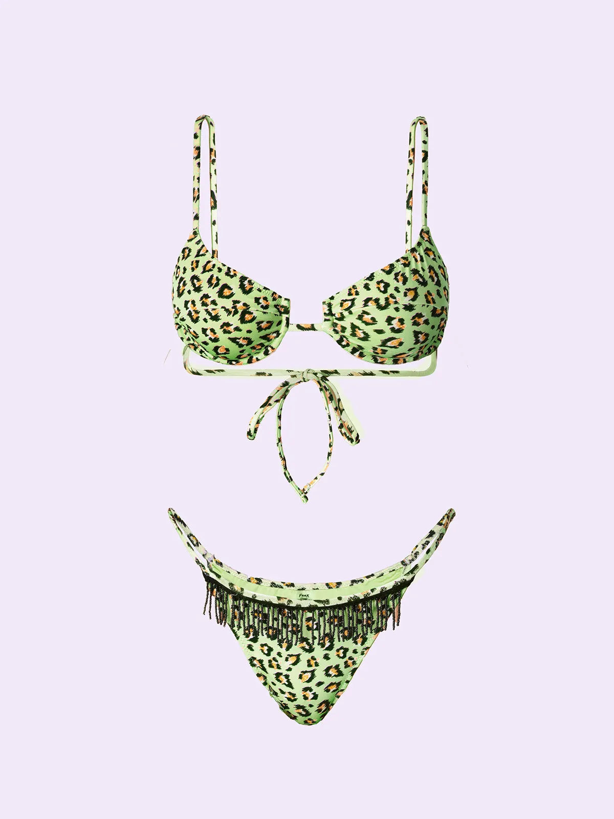 Women's Bikinis F**K Crazy Bra with Ferretto and Slip Fixed Fantasy SW0702-X27