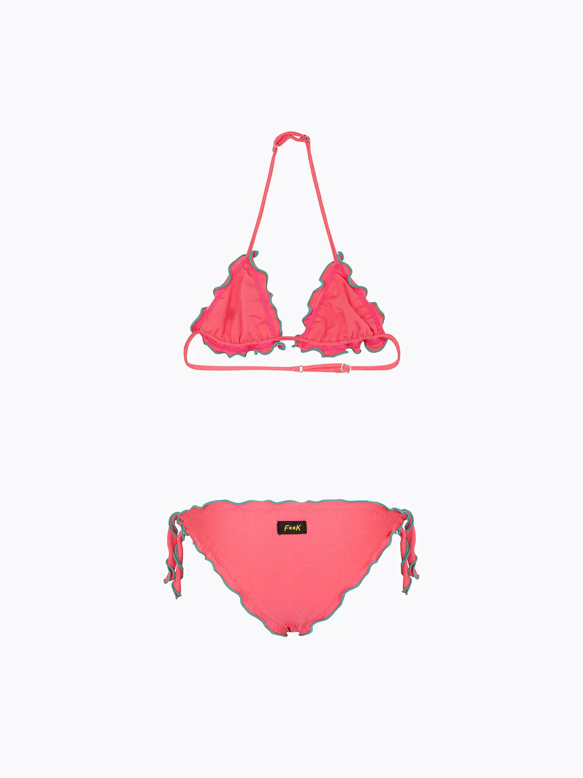 Girl's Bikini F**K Triangle with Slip Adjustable Fuchsia SG0530-FX