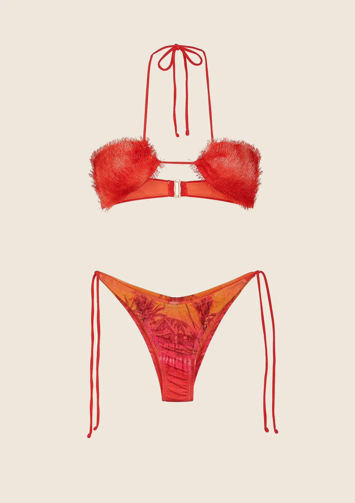 Woman bikini F**K Top with Slip American adjustable fantasy 0742-X17