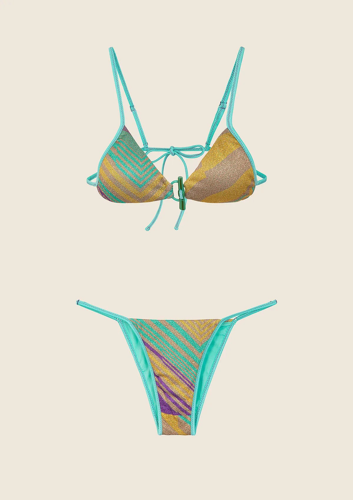 Woman bikini F**K Triangle with Slip Adjustable Fantasy 0940-X09