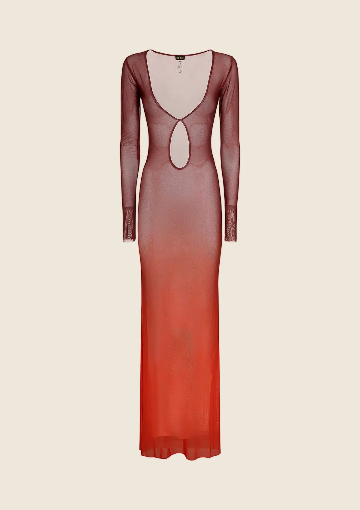 Long woman dress F**K Degradè 1162-X45