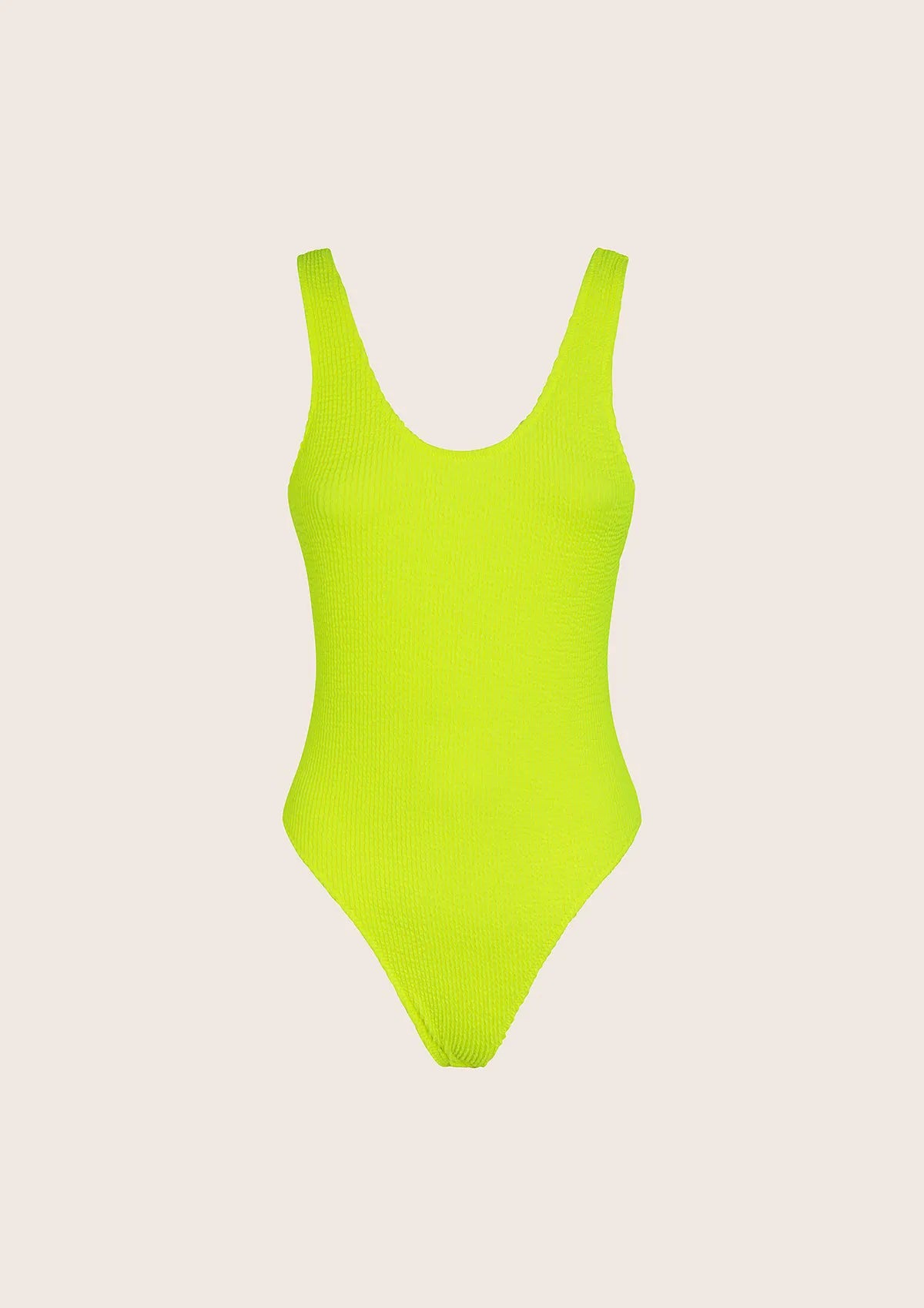 Monokini Woman F**K Fluo yellow 1241-fy