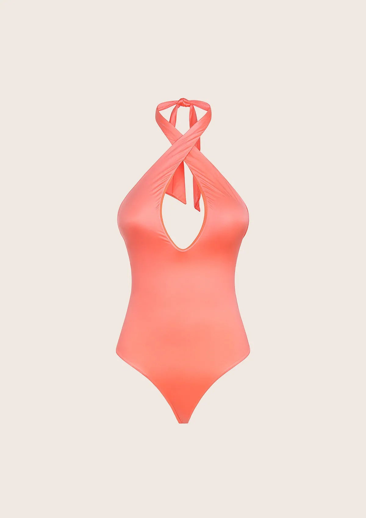 Monokini Woman F**K Coral 1361-CR