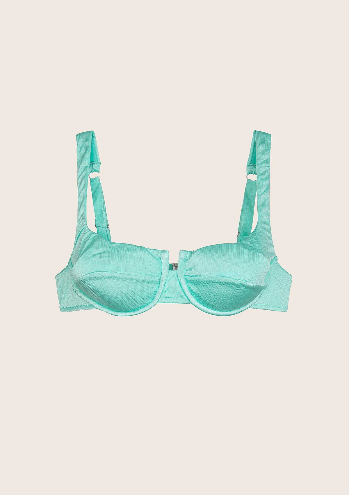 Bra With Ferretto Donna F**K Water green 1923-AQ