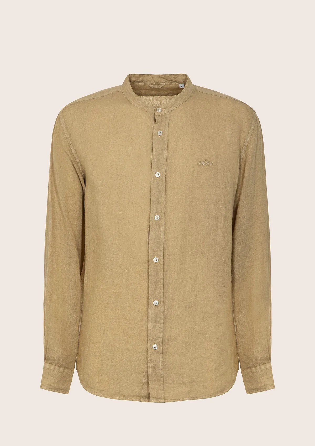 Men's shirt F**K Beige M01CL41-BG