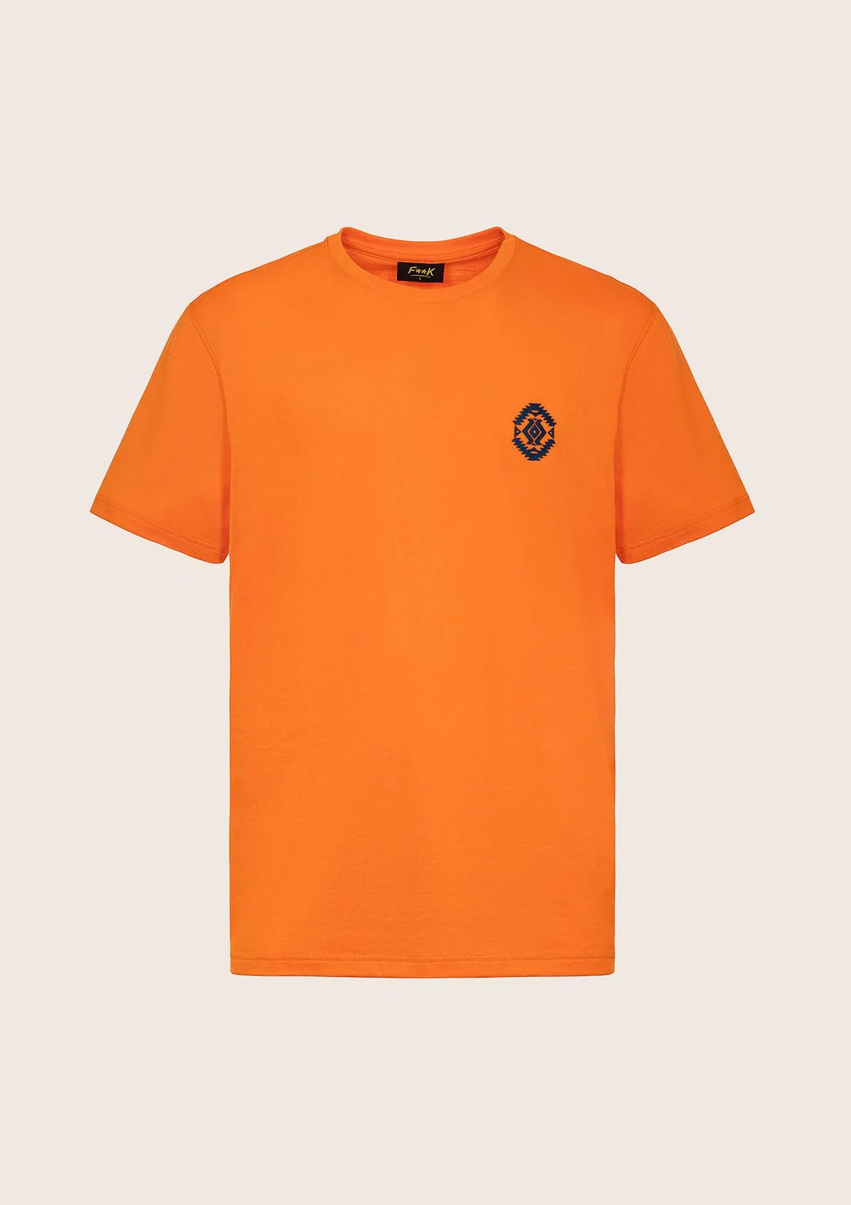 Men's T-shirt F**K Orange m01s90-organ