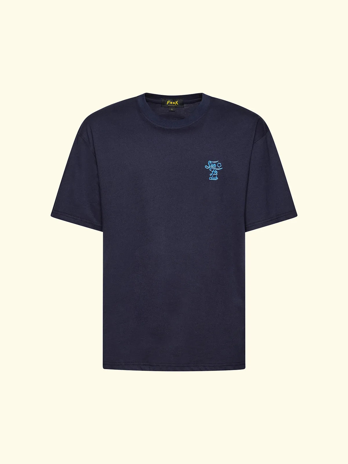 Men's T-Shirt F**K Blue SM6001-BU