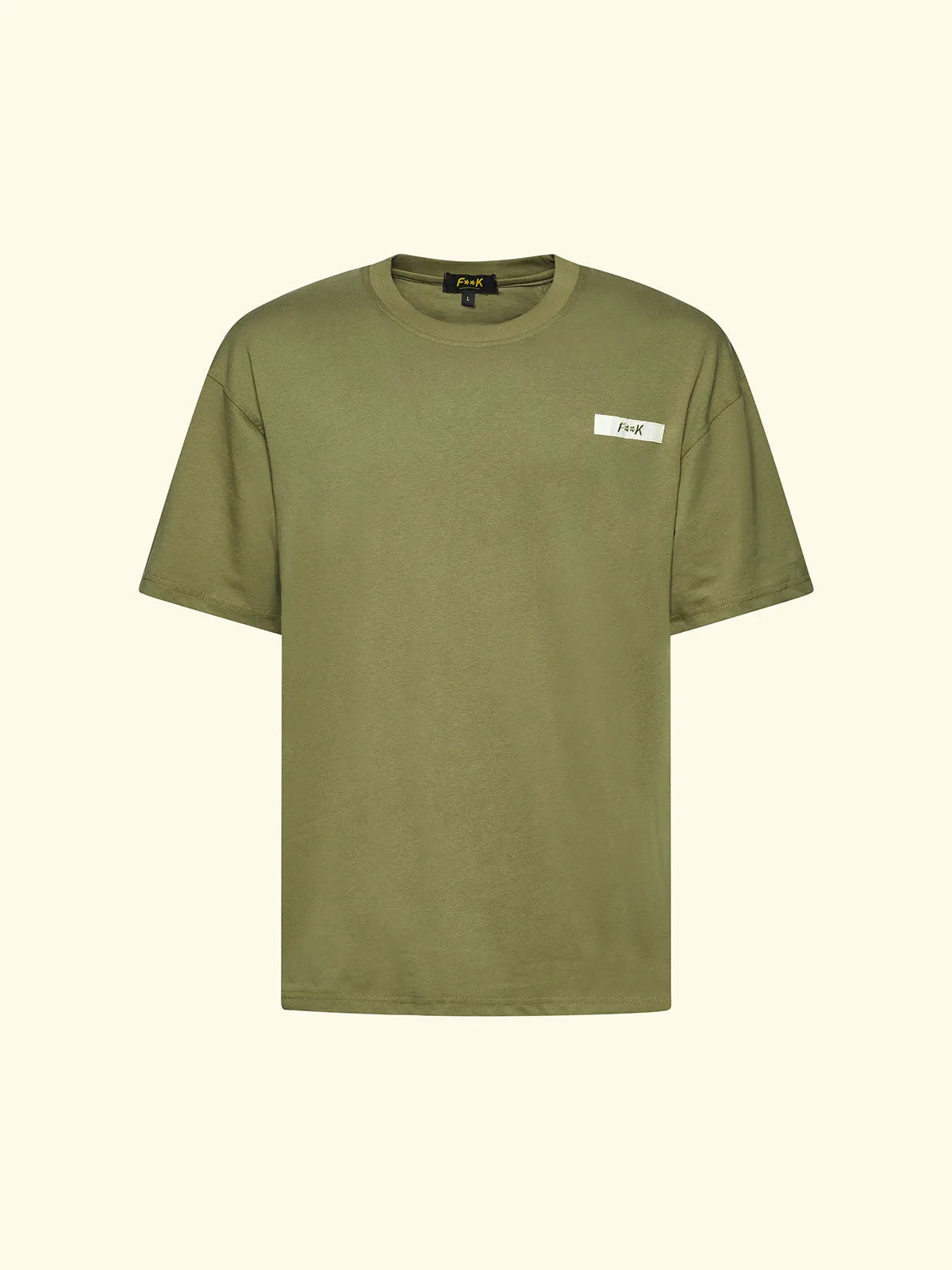 Men's T-Shirt F**K Military Green SM6002-MG