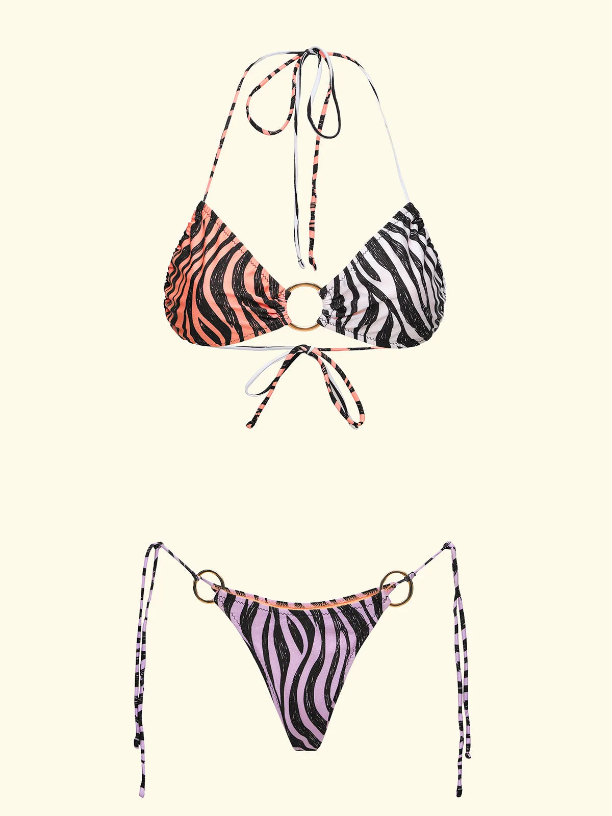 Women's Bikinis F**K Band with Slip Adjustable Fantasy SW0183-X10