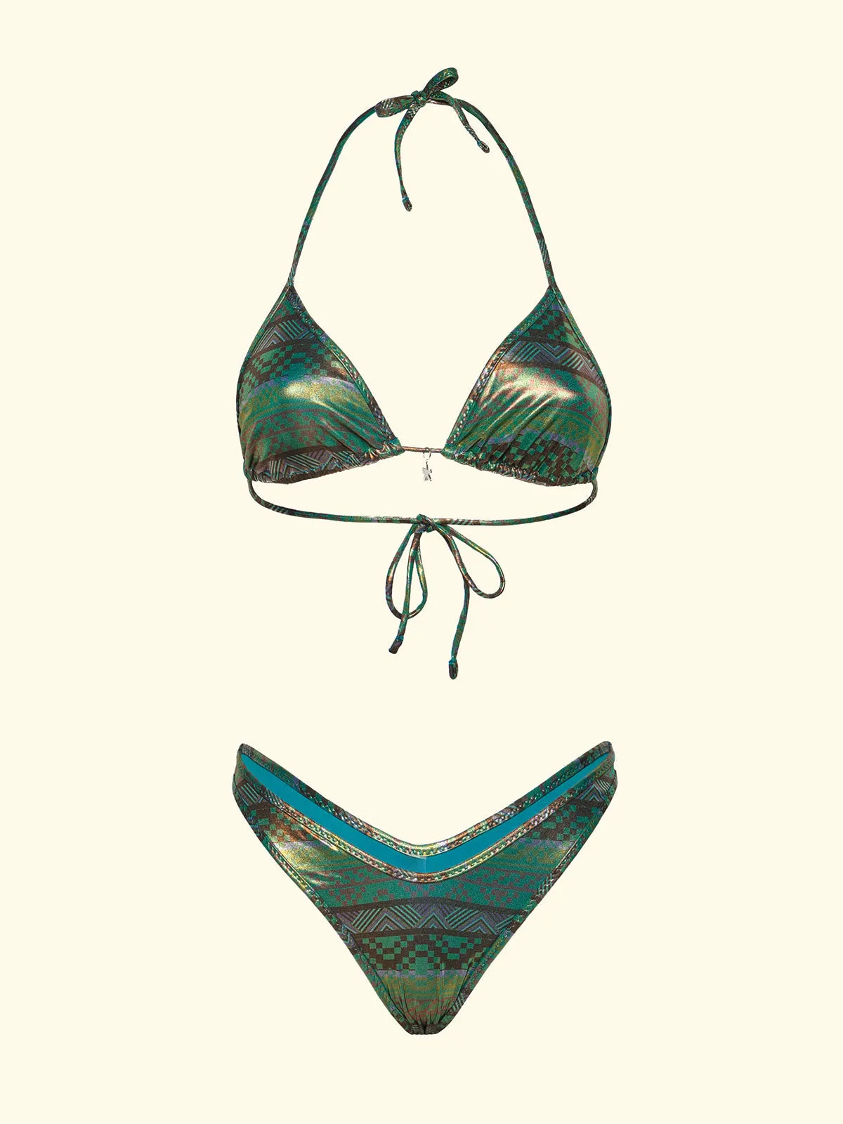 Women's Bikinis F**K Triangle with Slip Fixed American Fantasia SW0254-X20