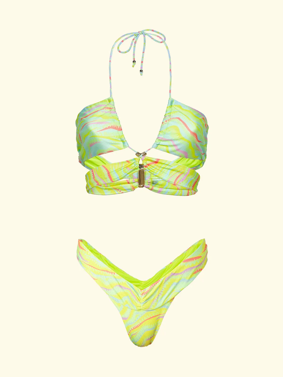 Women's Bikinis F**K Band with Slip American Fixed Fantasy SW0340-X35