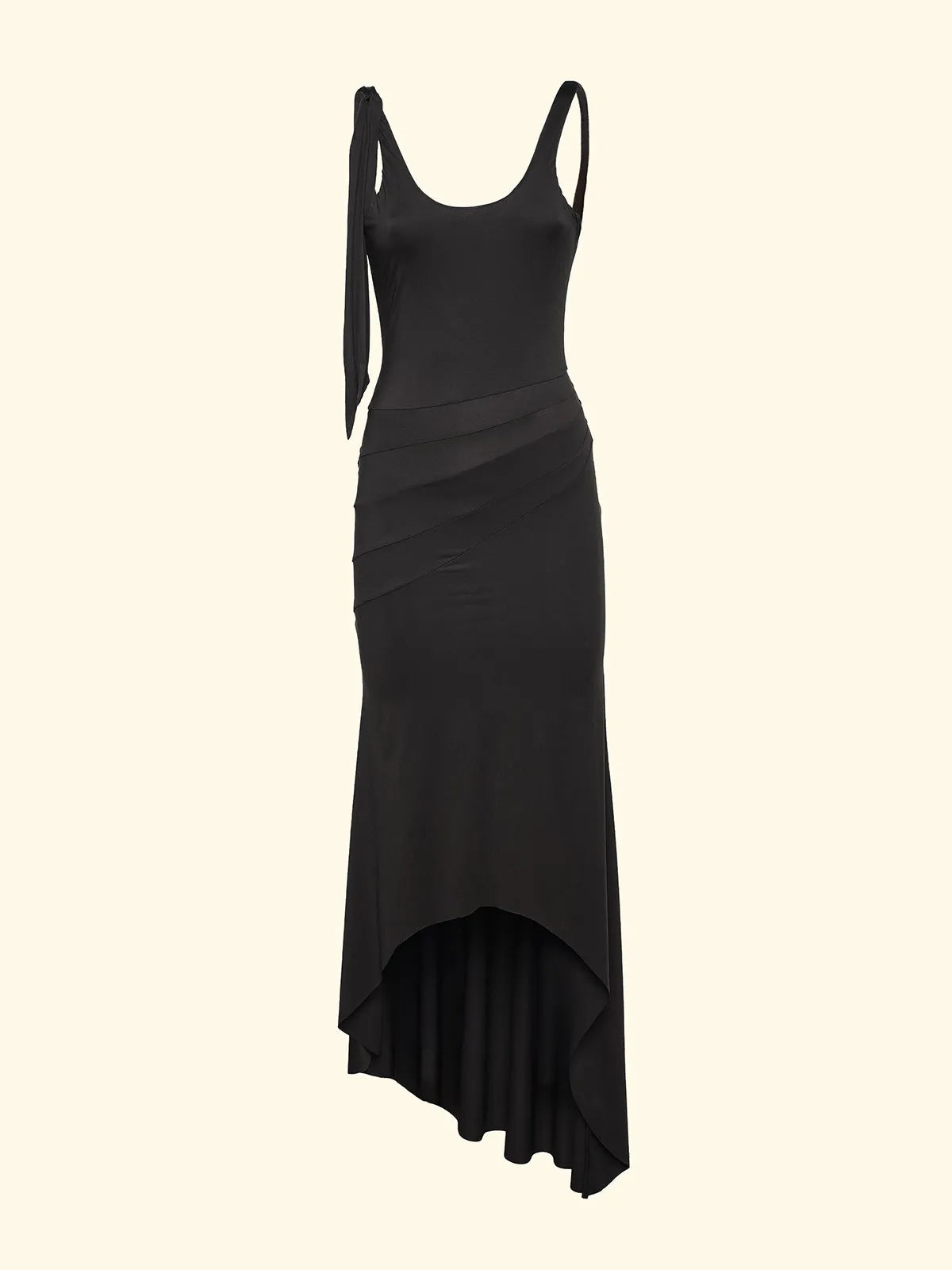 Long dress for women F**K Black SW0626-BK