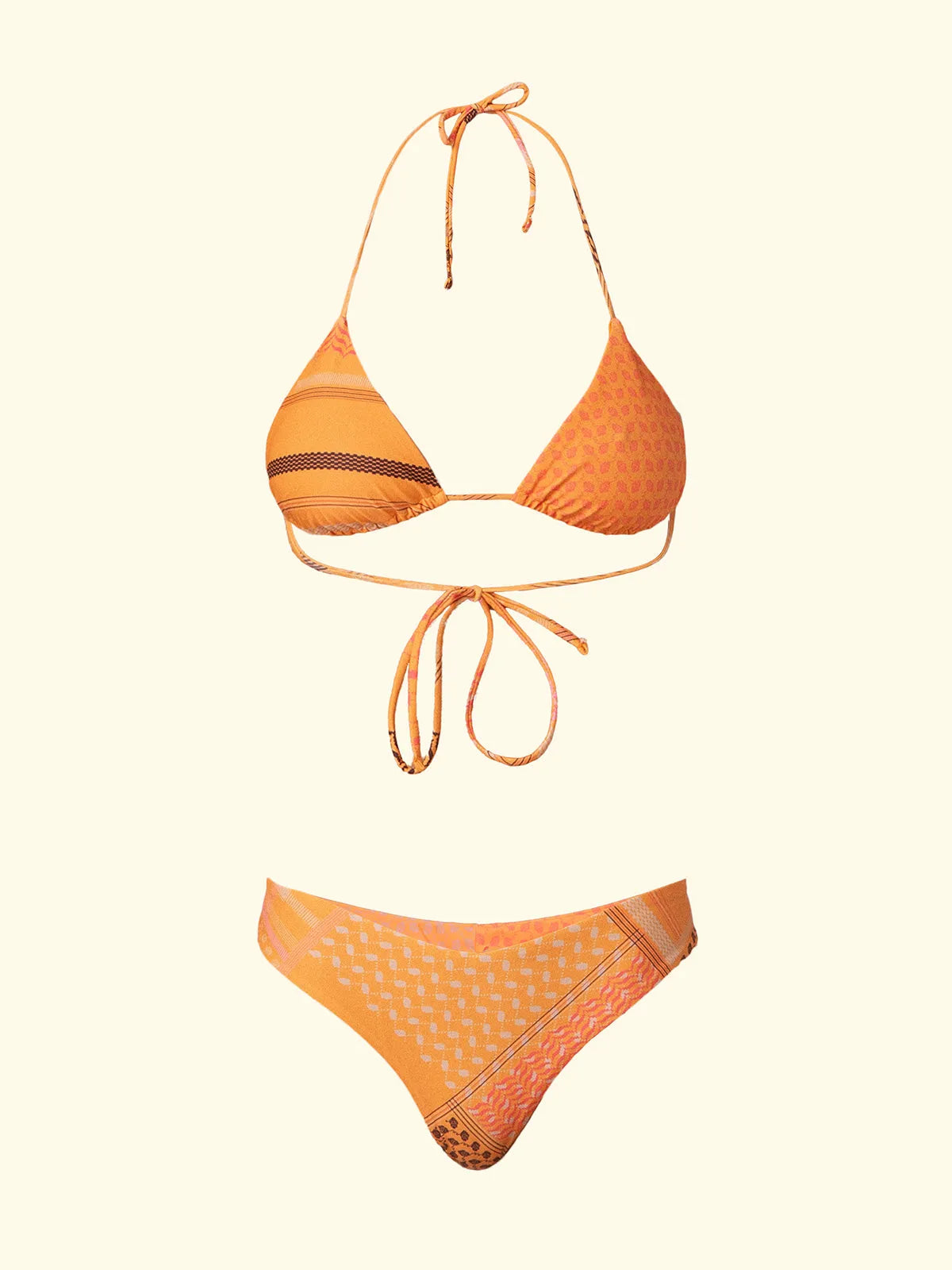 Women's Bikinis F**K Triangle with Slip American Fixed Fantasy SW2107-X70