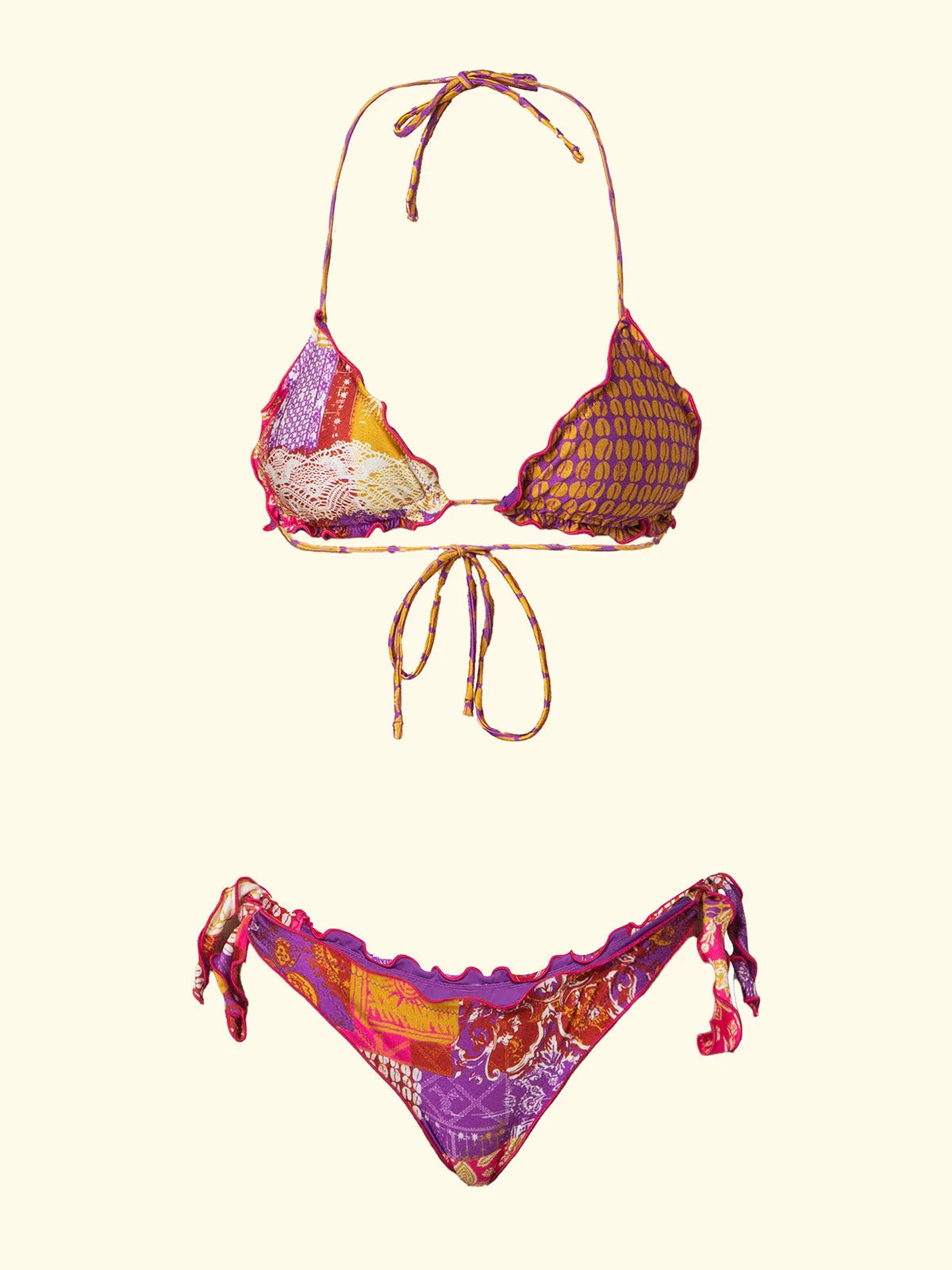 Women's Bikinis F**K Triangle with Slip Adjustable Fantasy SW2504-X41