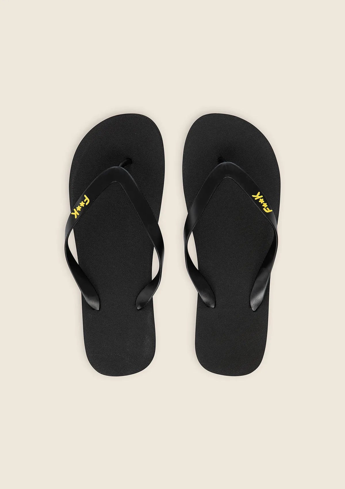 Flip flops man F**K Black M01AU99-BK