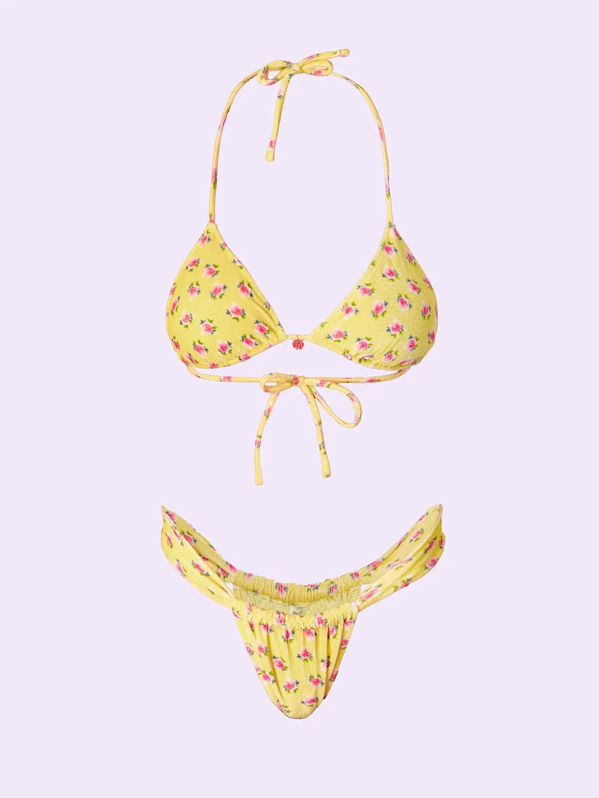 Women's Bikinis F**K Crazy Triangle with Slip Fixed Brazilian Fantasy SW0110-X04