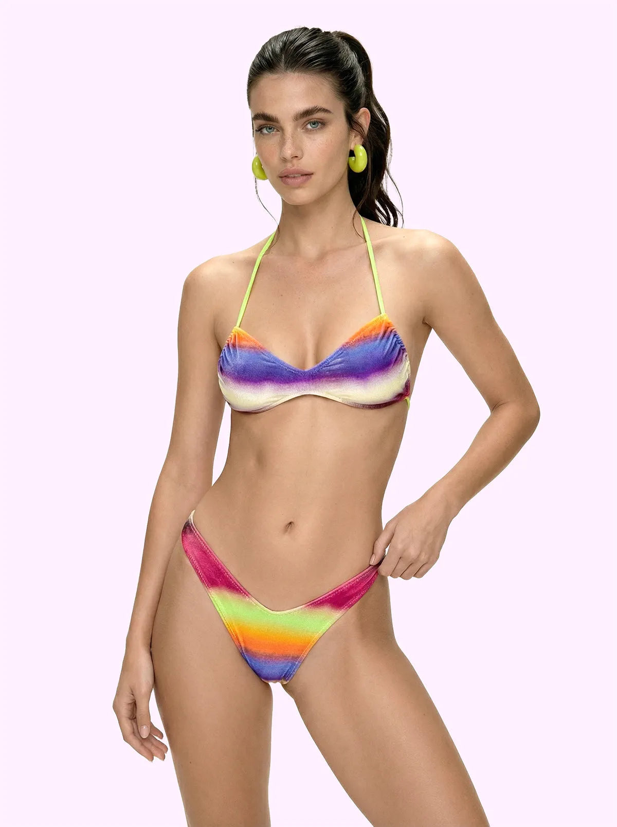 Women's Bikinis F**K Crazy Headband with Slip American Fixed Fantasy SW0201-X10