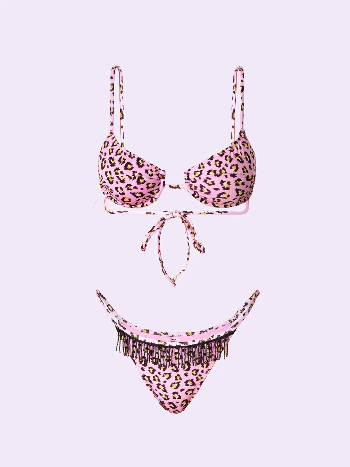 Women's Bikinis F**K Crazy Bra with Ferretto and Slip Fixed Fantasy SW0702-X26