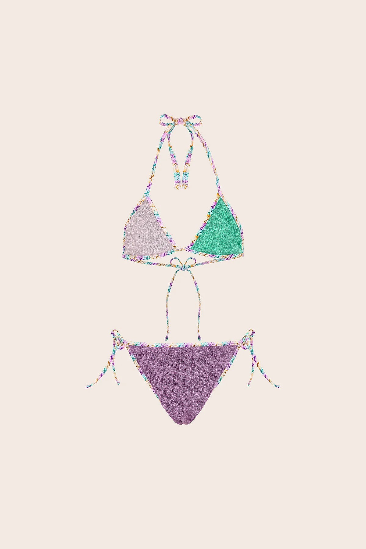 Bikini girl F**K Triangle with Slip Fixed Fantasy G1G01TF-X55