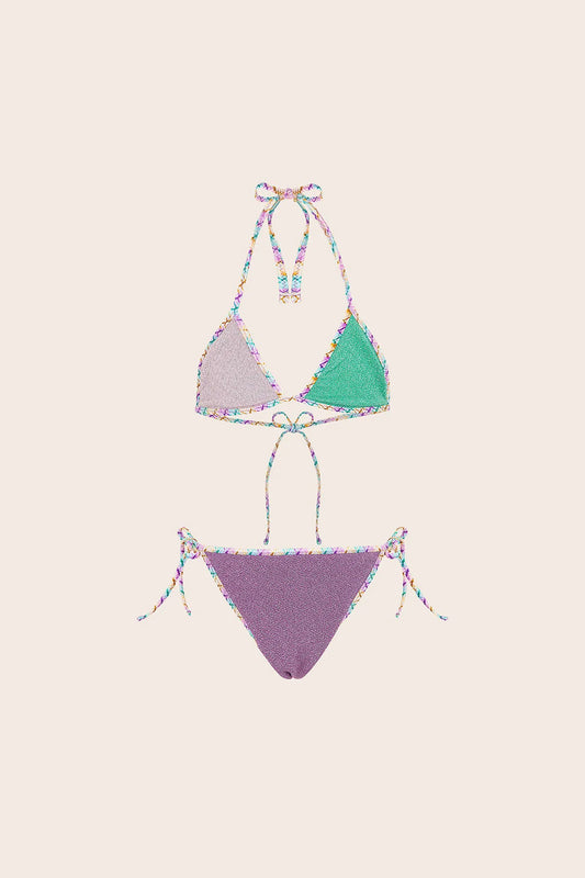 Bikini girl F**K Triangle with Slip Fixed Fantasy G1G01TF-X55