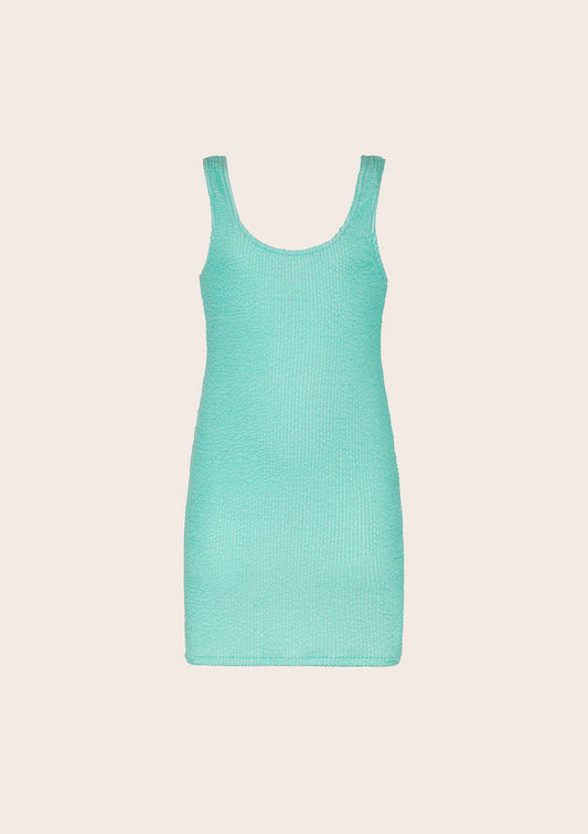 Short girl dress F**K Water green G5L08DS-AQ