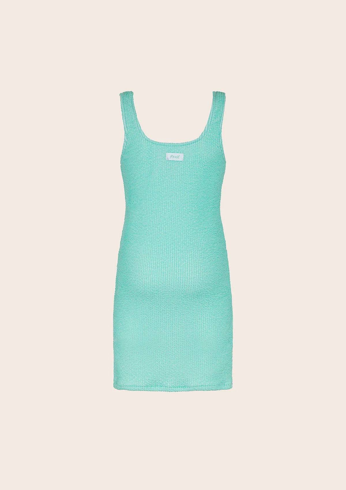 Short girl dress F**K Water green G5L08DS-AQ