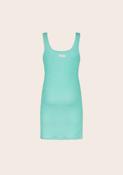 Short girl dress F**K Water green G5L08DS-AQ