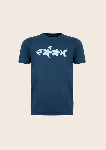 Child T-shirt F**K Blue J01TS71-BU
