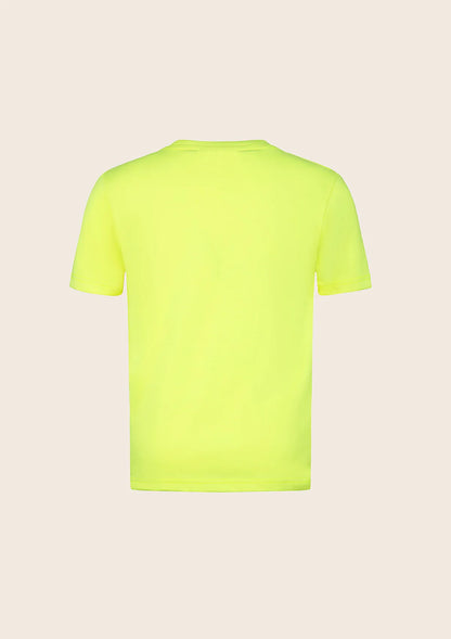 Child T-shirt F**K Fluo yellow J01TS71-FY