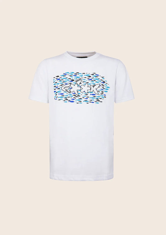 Child T-shirt F**K White J01TS99-WH