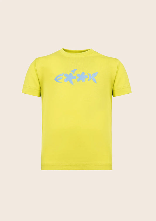 Newborn t-shirt F**K LIME N01TS71-LI