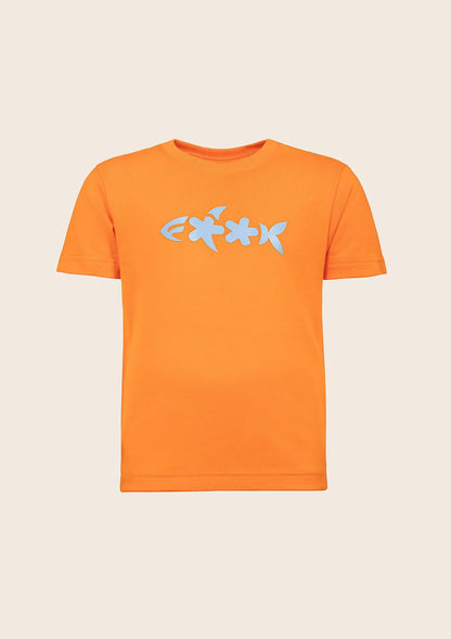 Newborn t-shirt F**K Orange n01s71-organ