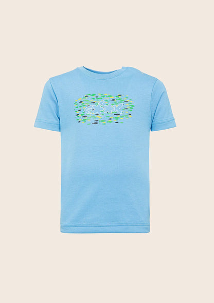 Newborn t-shirt F**K Turquoise n01ts99-tq