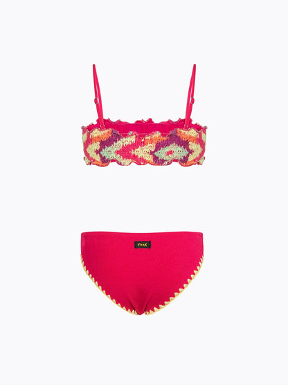 Girl's Bikini F**K Top with Slip Fixed Fantasy SG0211-X13