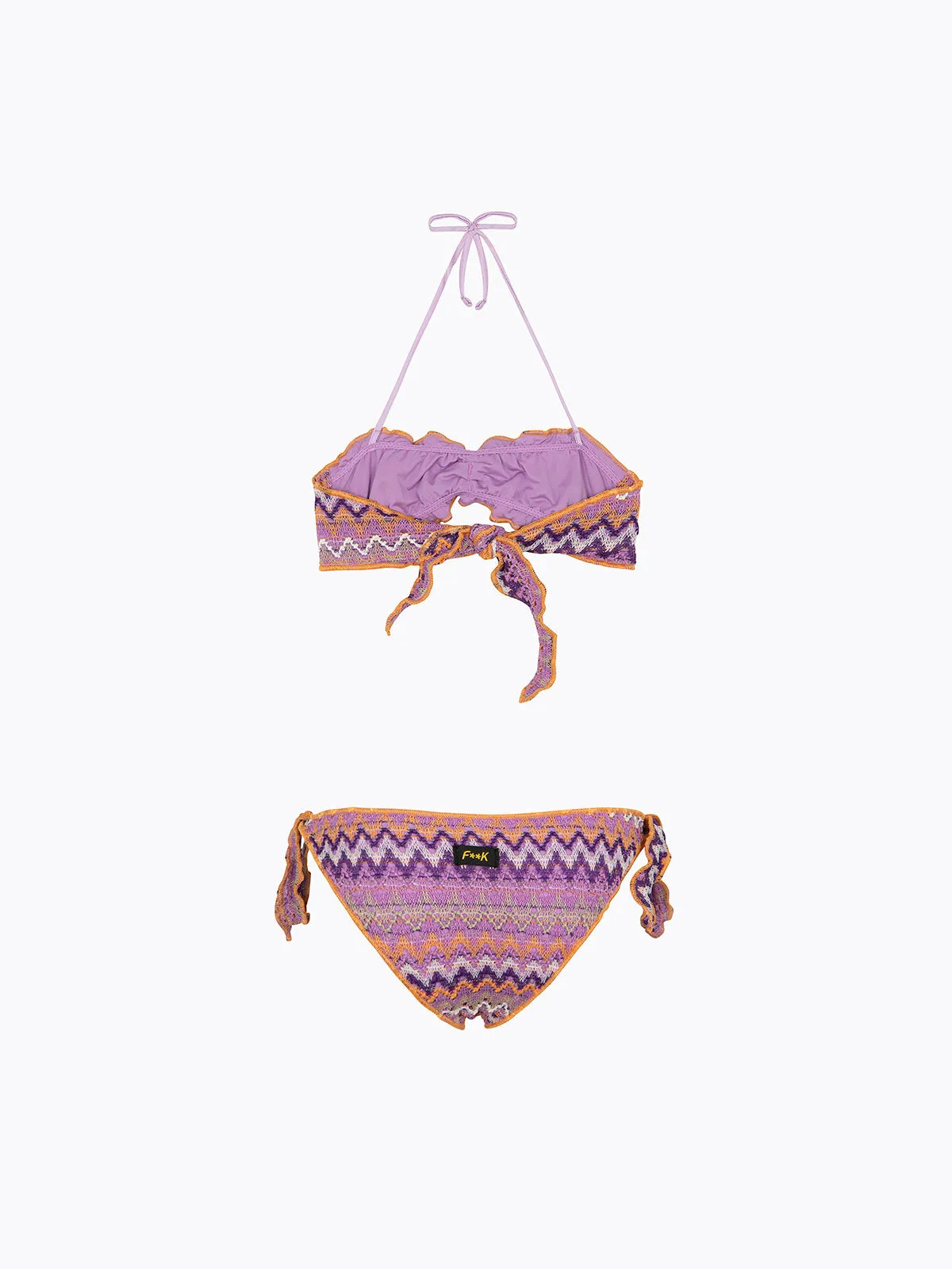 Girl's Bikini F**K Band with Slip Adjustable Multicolor SG0221-MC