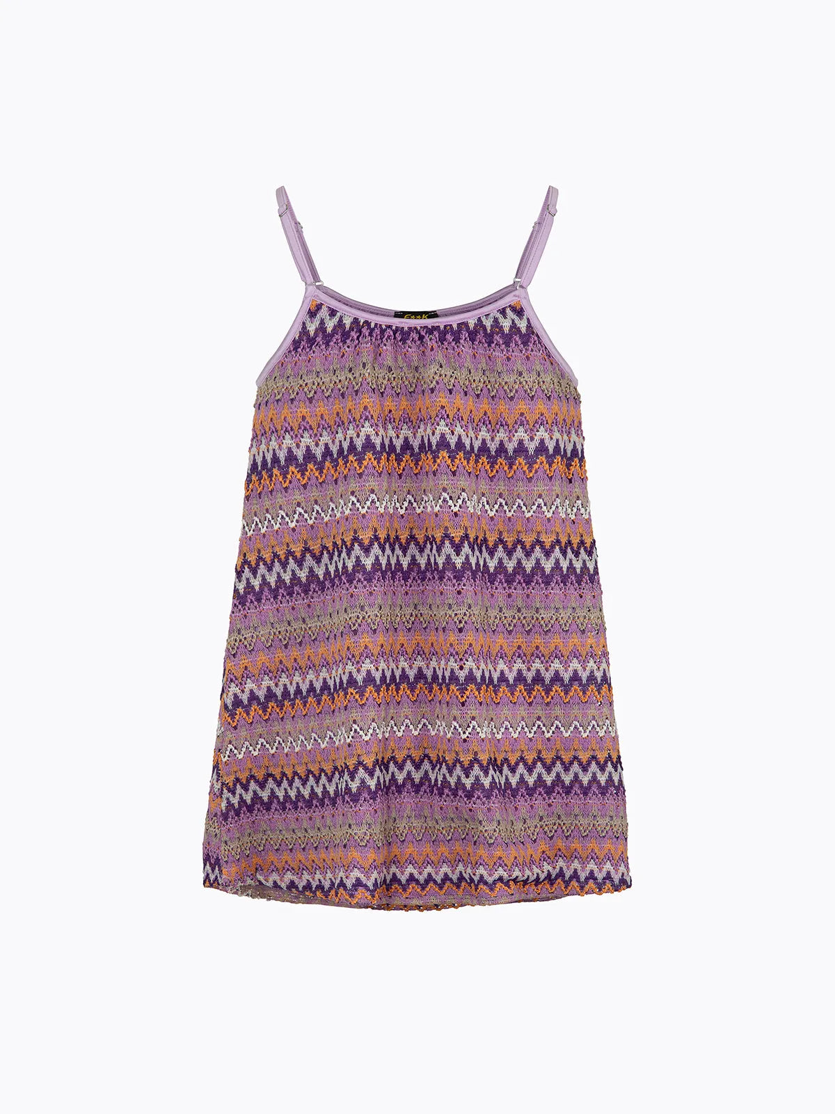 Short Dress for Girls F**K Multicolor SG0228-MC