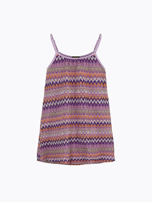 Short Dress for Girls F**K Multicolor SG0228-MC