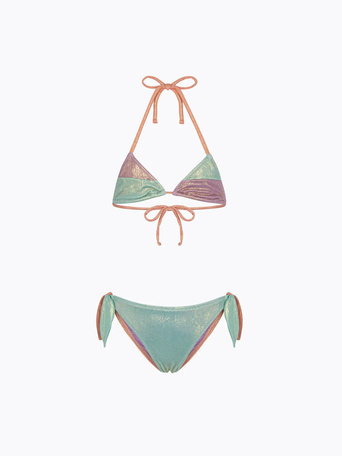 Girl's Bikini F**K Triangle with Slip Adjustable Multicolor SG0300-MC