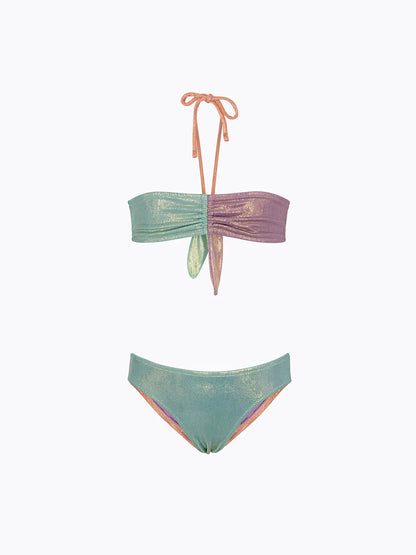 Girl's Bikini F**K Band with Slip Fixed Multicolor SG0301-MC