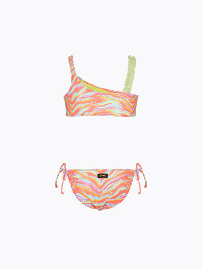 Girl's Bikini F**K One shoulder top with Slip Adjustable Fantasy SG0322-X21
