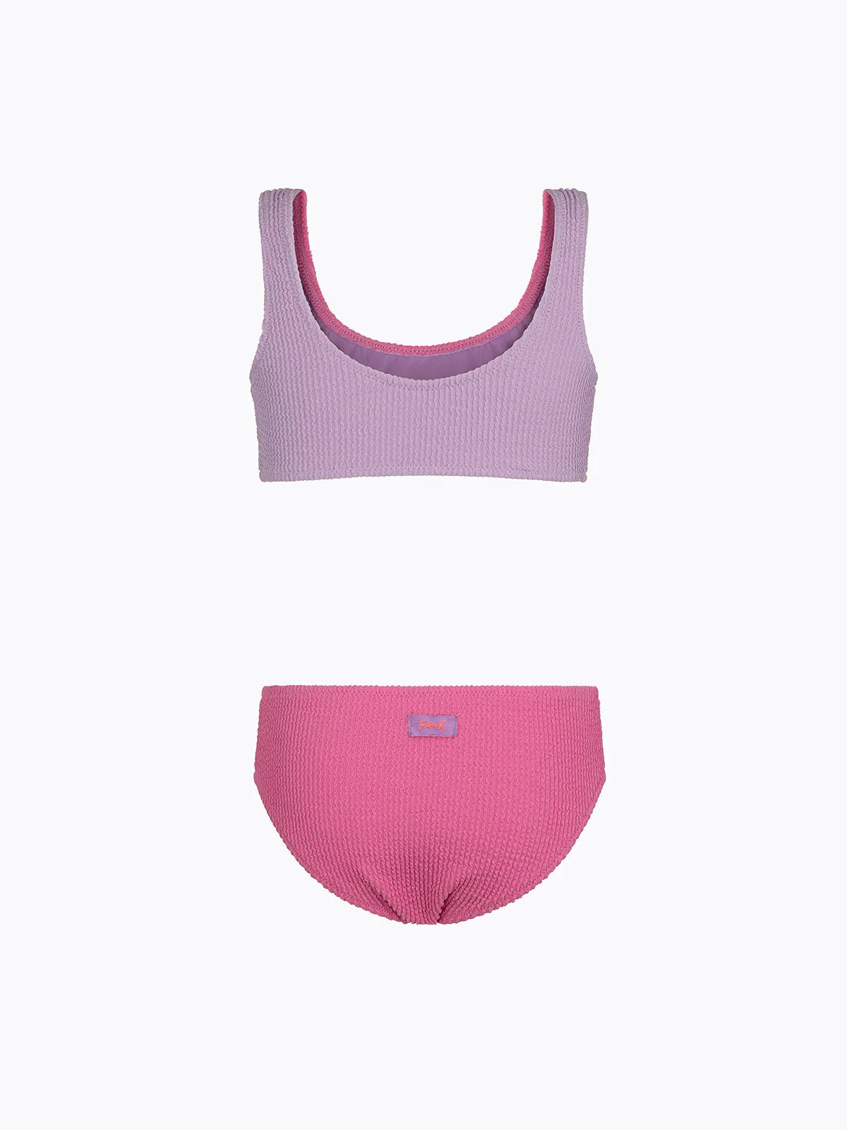 Girl's Bikini F**K Top with Slip Fixed Lilac SG0510-LC