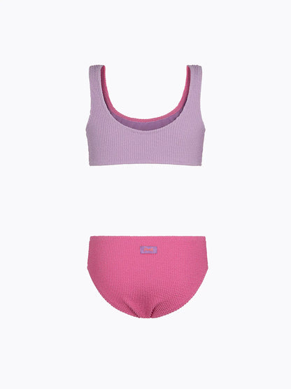 Girl's Bikini F**K Top with Slip Fixed Lilac SG0510-LC