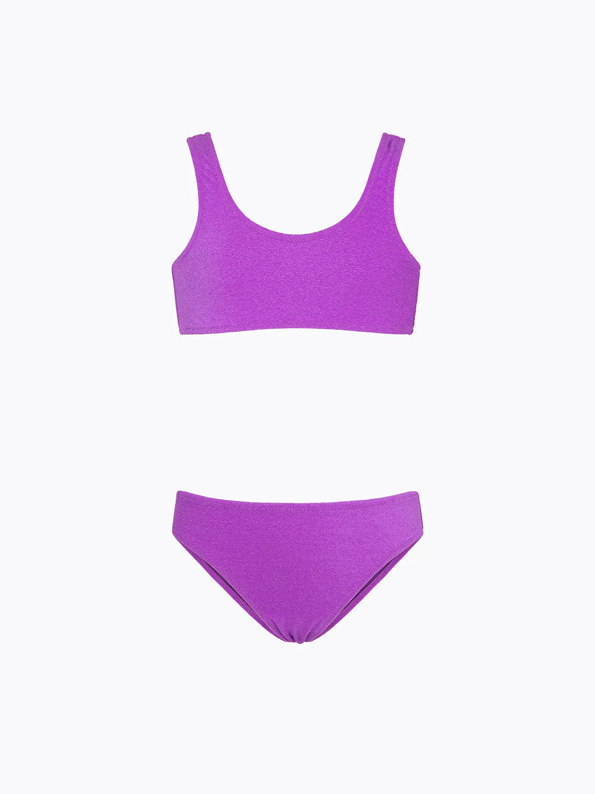 Girl's Bikini F**K Top with Slip Fixed Purple SG0521-PR