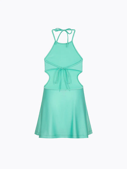 Short Dress for Girls F**K Water Green SG0536-AQ