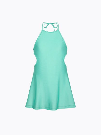Short Dress for Girls F**K Water Green SG0536-AQ