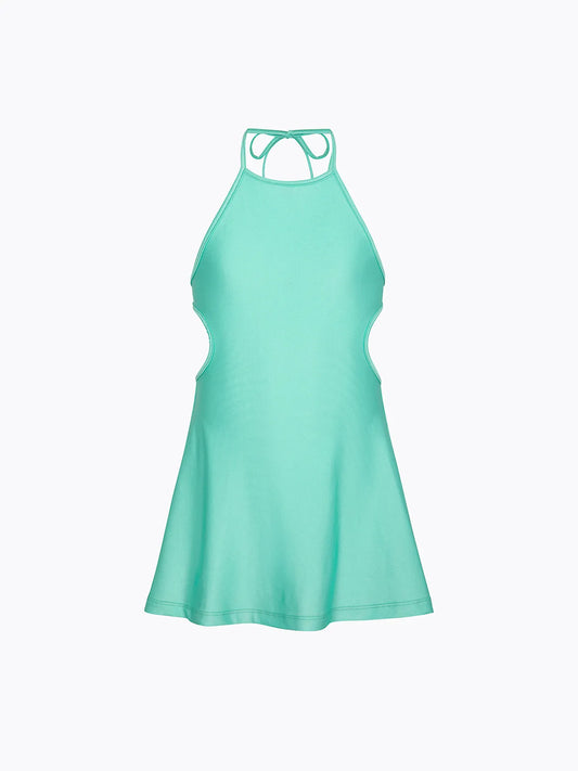 Short Dress for Girls F**K Water Green SG0536-AQ