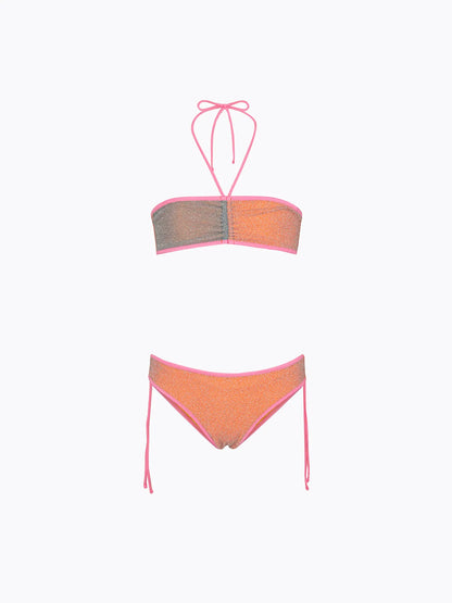 Girl's Bikini F**K Top with Slip Fixed Orange SG0621-OR