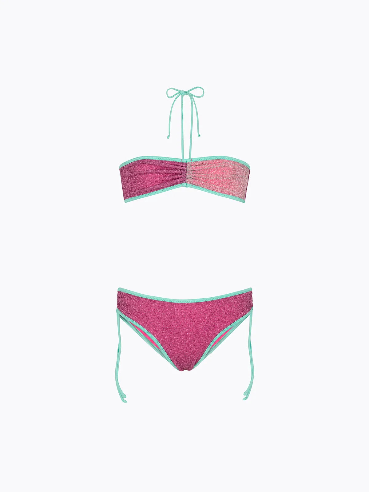 Girl's Bikini F**K Top with Slip Fixed Purple SG0621-PR