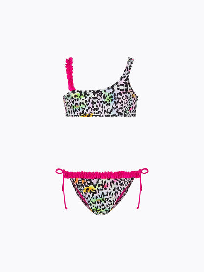 Girl's Bikini F**K One shoulder top with Slip Adjustable Fantasy SG0712-X97